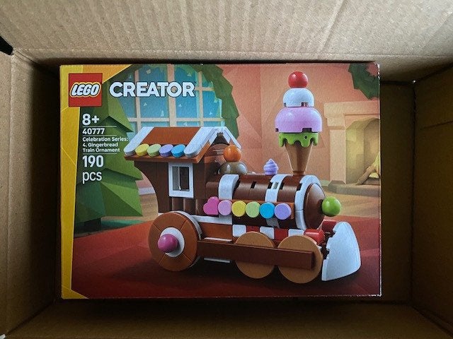 Lego 40777 Creator - Vieringenserie peperkoektrein -, Nieuw, Ophalen of Verzenden, Creator, Inclusief instructies