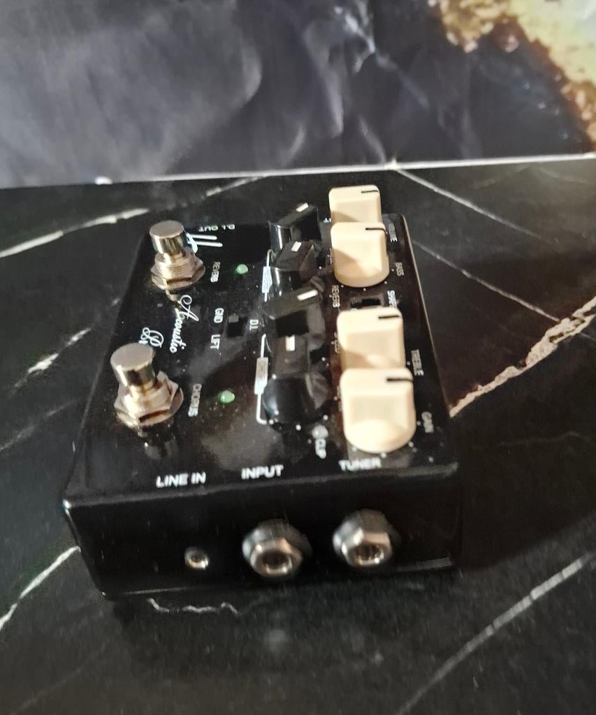 Harley Benton Custom Line Acoustic Preamp, Ophalen, Nieuw, Delay of Echo