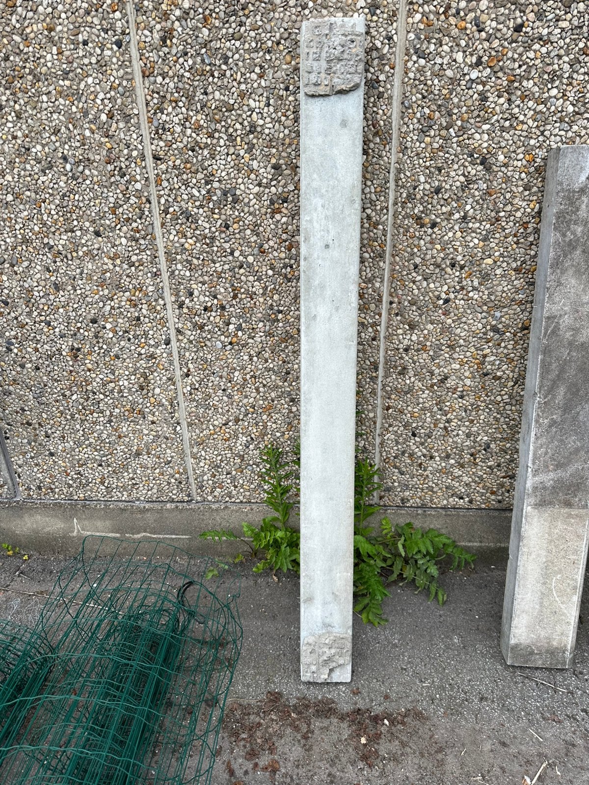 Voorgespannen latei (stalton balk beton) 160 x 14 x 6, Ophalen, Gebruikt