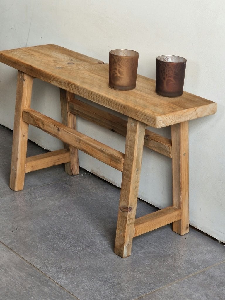 Bankje old charm Handgemaakt, Ophalen, Nieuw