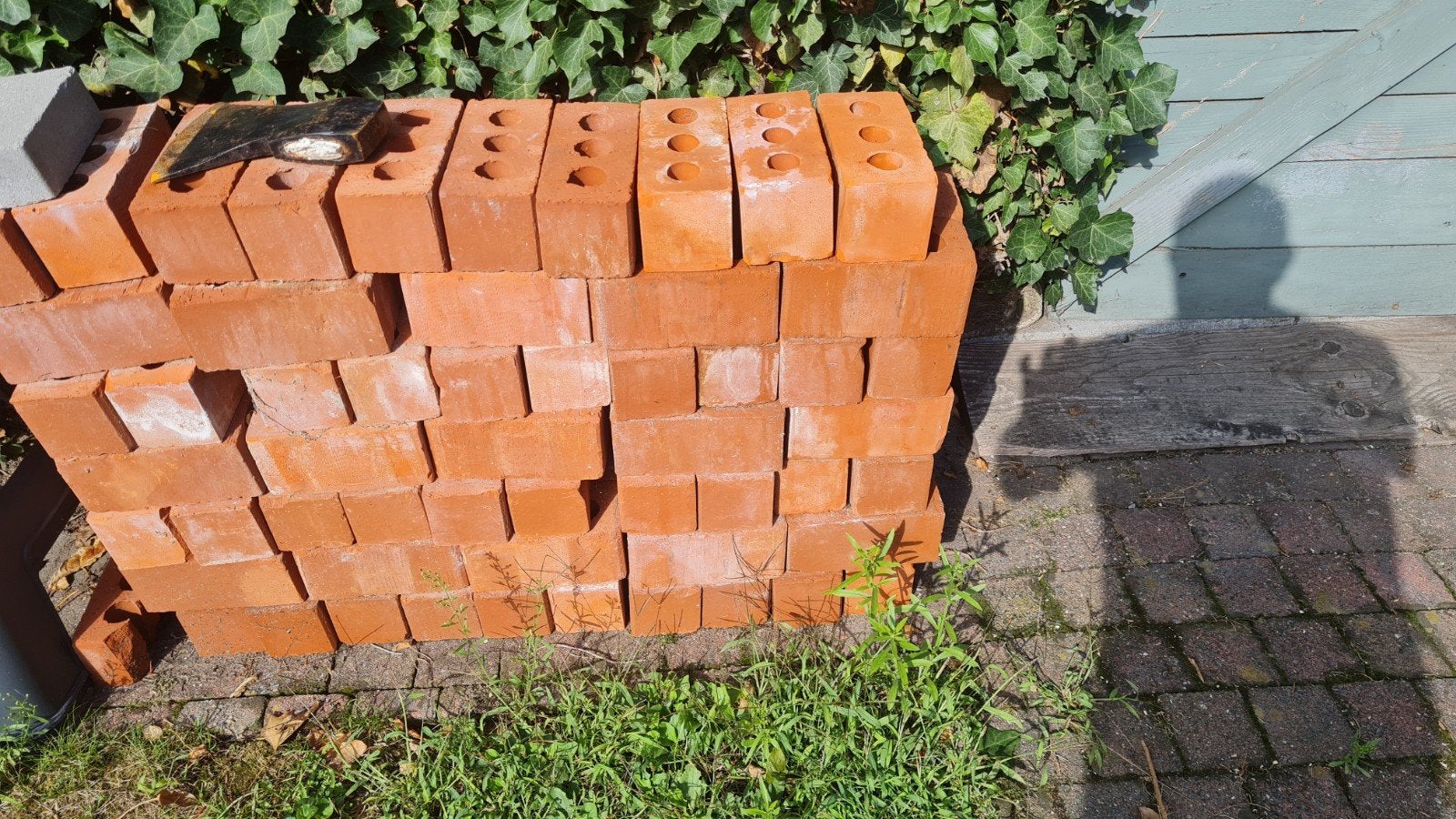 stenen 18x9x9 ongeveer 70stuks, Doe-het-zelf en Bouw, Ophalen