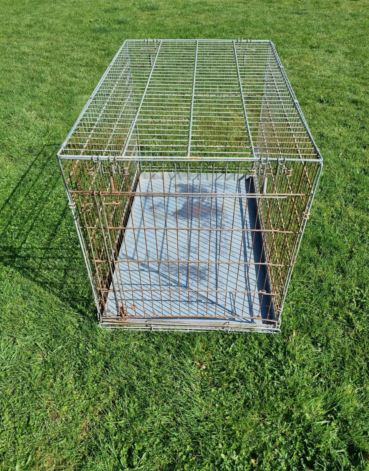 Gegalvaniseerde bench T.e.a.b., Enlèvement, Utilisé, 75 à 110 cm