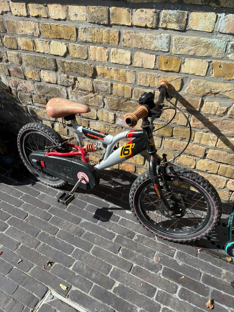 Kinderfiets 16 inch, Fietsen en Brommers, Fietsen | Kinderfietsjes, Ophalen, Gebruikt