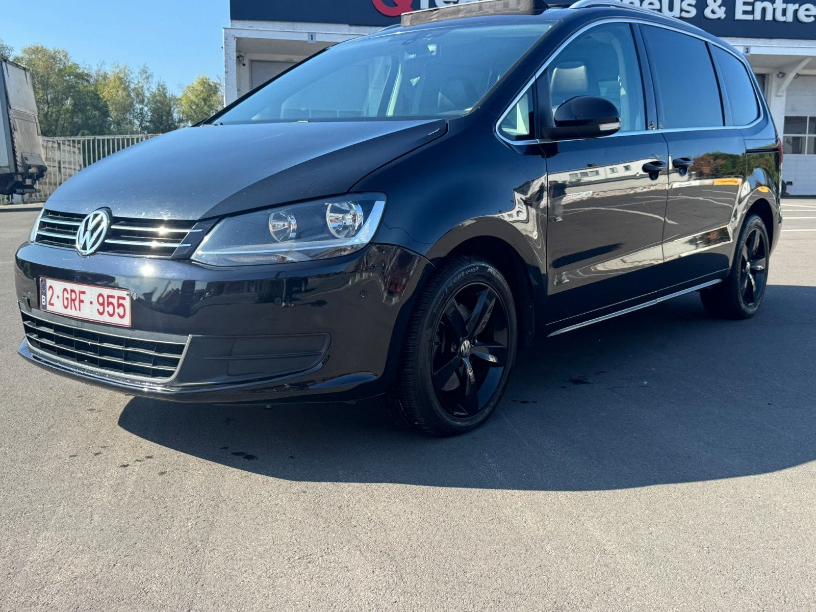 vw Sharan, Cuir, Achat, Toit ouvrant, Noir