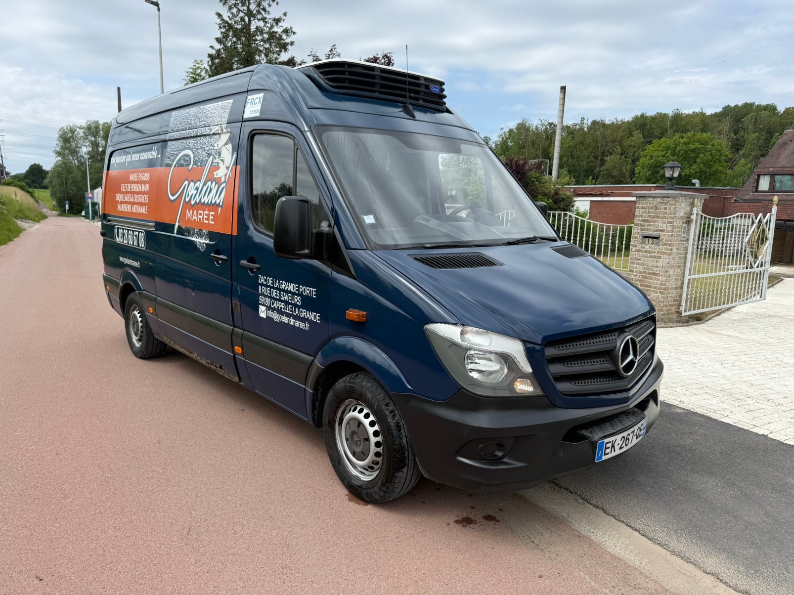 Mercedes-Benz Sprinter 314 Koelkast L2H2, Boordcomputer, 4 cilinders, Blauw, Mercedes-Benz