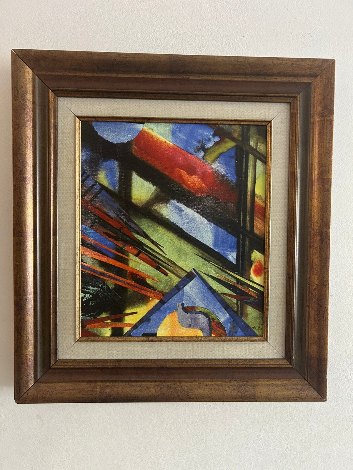 Lithographie de Yitzhak Greenfield – Série Psalms-Judaïca, Enlèvement ou Envoi