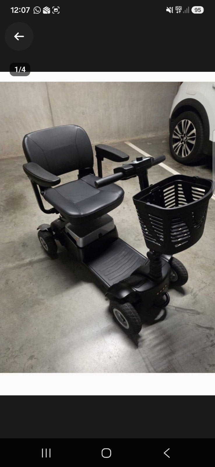 Scootmobiel Life & Mobility Vivo+ – Zo goed als nieuw, Diversen, Ophalen