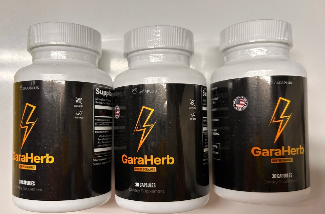 GaraHerb Energy – 3 ongeopende potjes 30 st EXP 10/2026, Ophalen of Verzenden