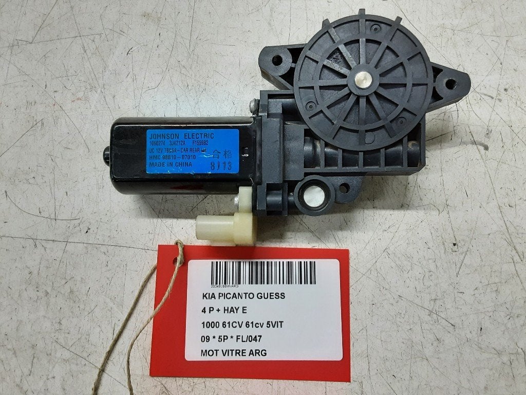 MOTEUR LEVE VITRE ELECTRIQUE ARRIÈRE GAUCHE Picanto (BA), Arrière, Kia, Mevr. I. Hauben, Utilisé