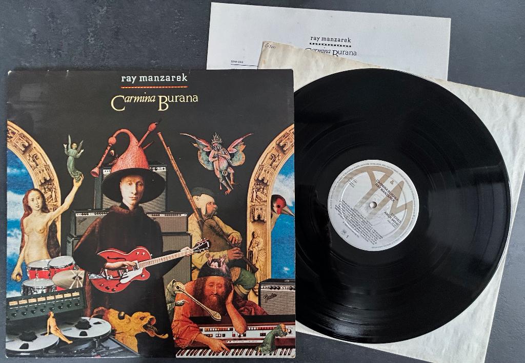 RAY MANZAREK (THE DOORS) - Carmina burana ( LP ), Cd's en Dvd's, Verzenden, 1980 - 1989, 12 inch, Alternative
