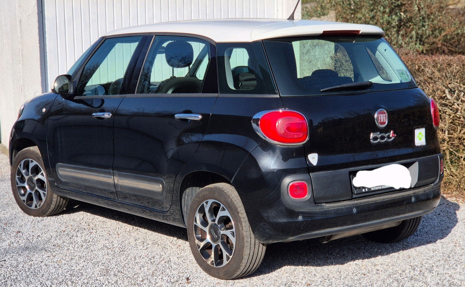 fiat 500L CNG BENZ 1prop clima 2017.180mkm ctok 4999€, Autos, Cuir, Euro 6, Boîte manuelle, 5 portes