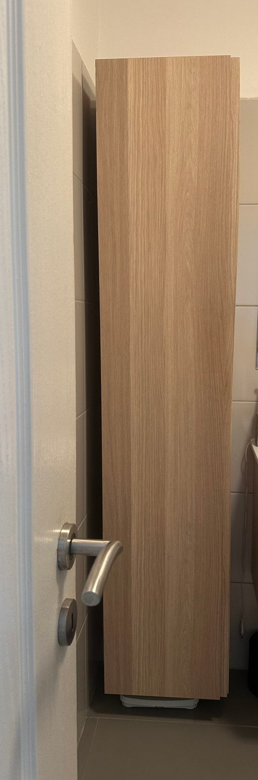 Zuil in de badkamer, Huis en Inrichting, Badkamer | Badkamermeubels, Ophalen, Gebruikt