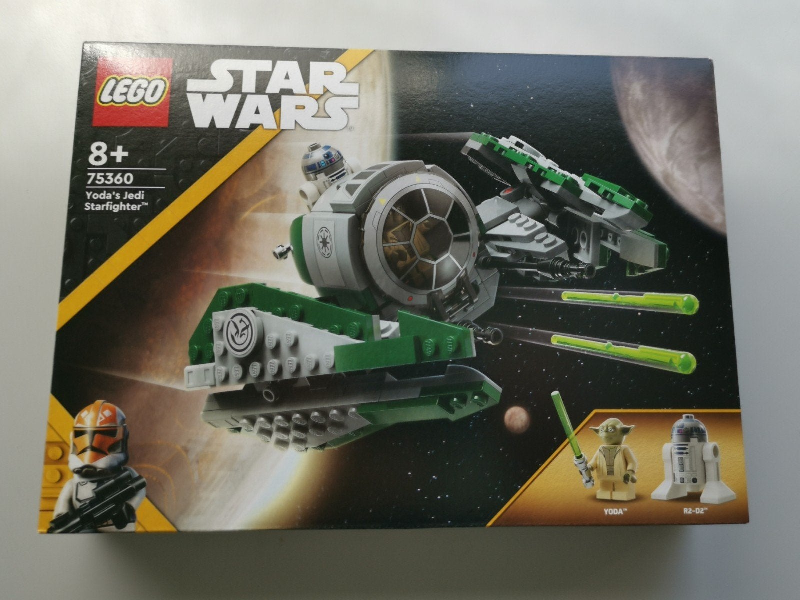 Lego star wars Yoda's Jedi Starfighter; 75360, Ophalen of Verzenden, Zo goed als nieuw, Lego
