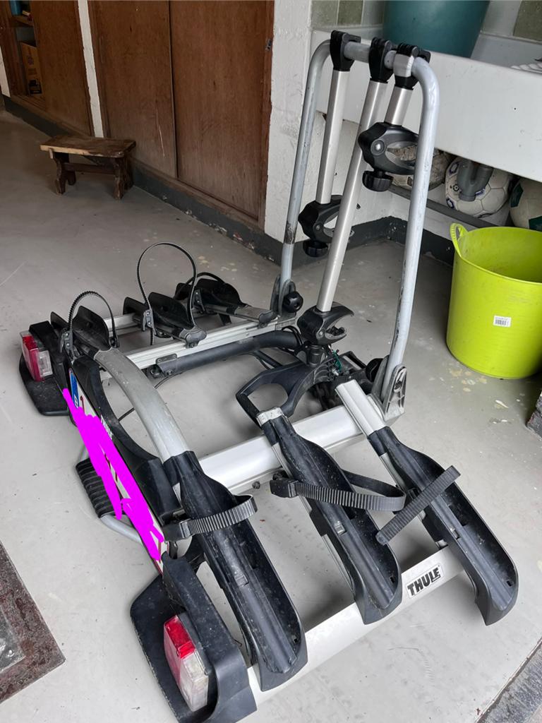 Porte velos Thule, Autos : Divers, Porte-vélos, Support d'attelage, 3 vélos ou plus, Enlèvement, Utilisé