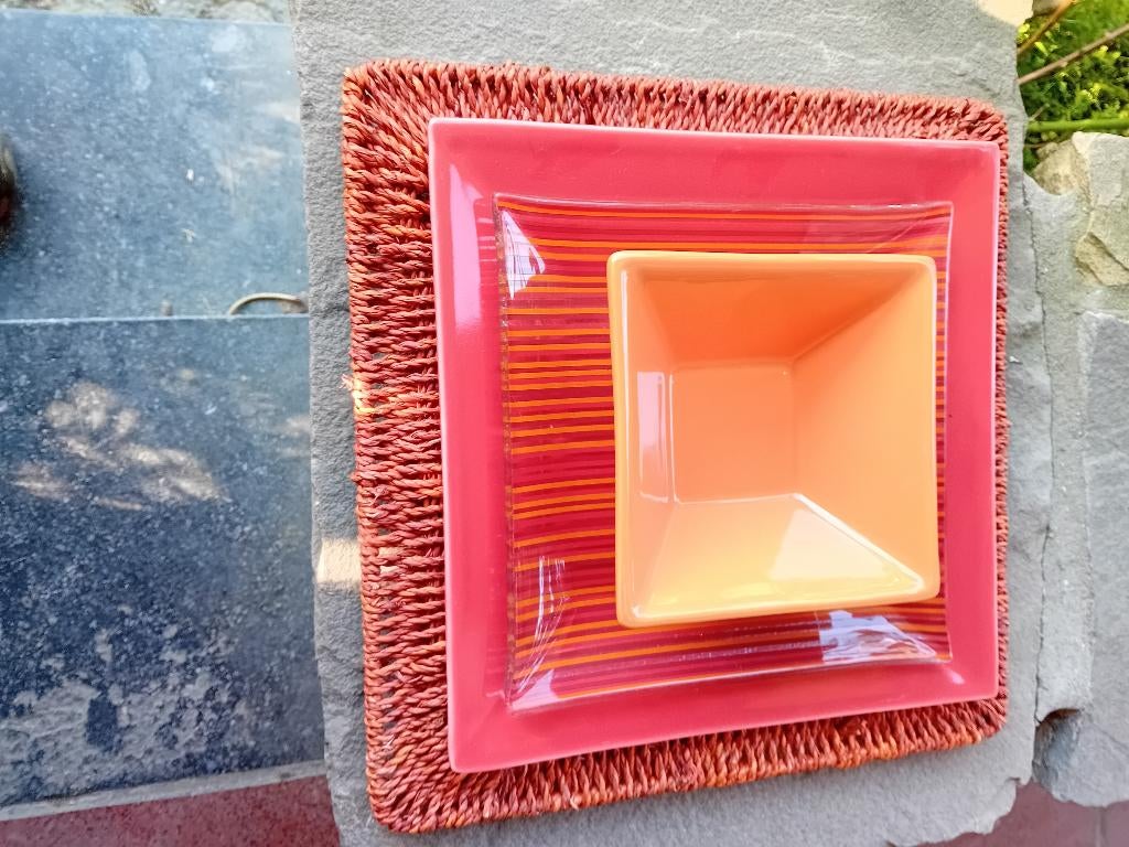 Vaisselle de table, Ophalen, Bord(en), Overige stijlen, Glas