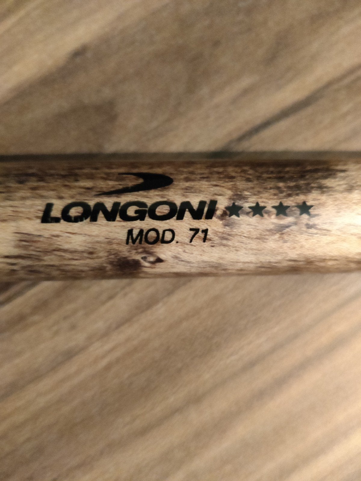 Queue de billard et longoni, Enlèvement, Utilisé