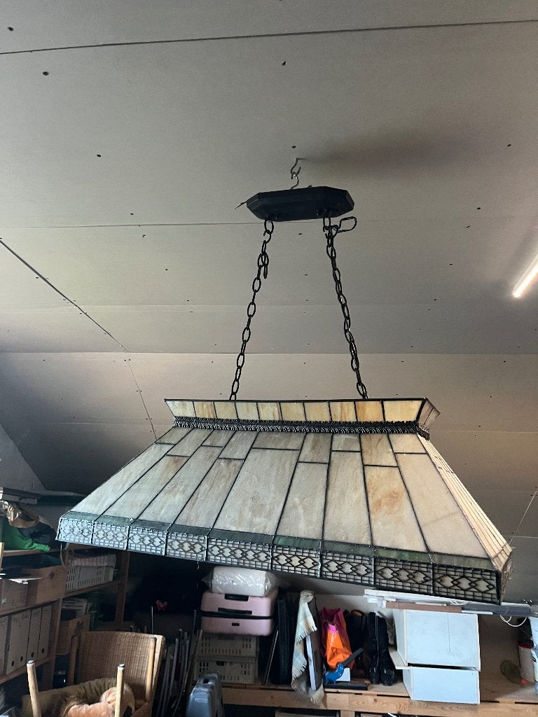 hanglamp in Tiffany-stijl,, Ophalen, Tiffany-stijl, E27 (groot), Glas