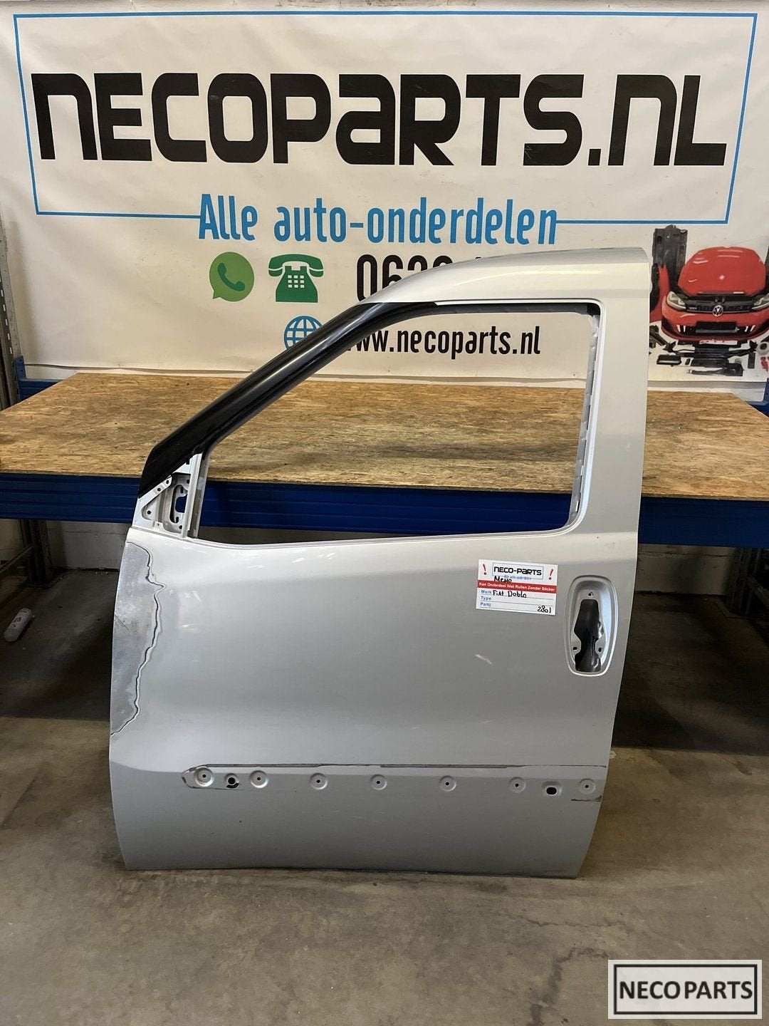 FIAT DOBLO OPEL COMBO PORTIER DEUR ORGINEEL, Auto-onderdelen, Gebruikt, -, -, Ophalen of Verzenden