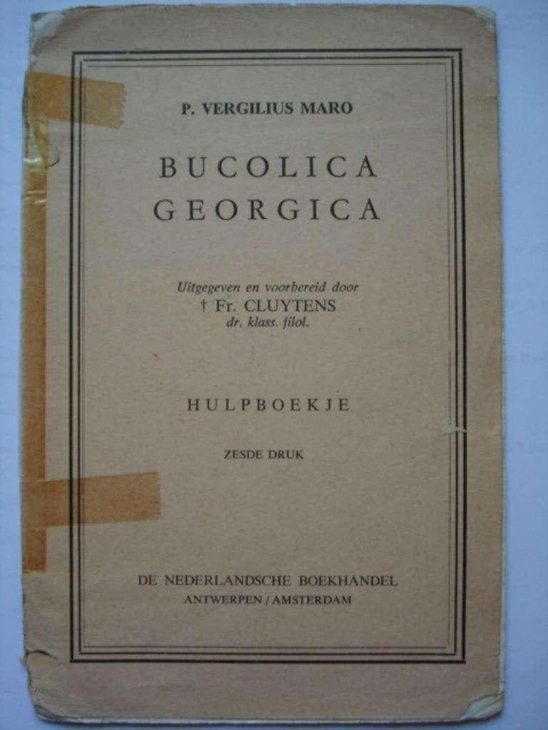 17. P. Vergilius Maro. Bucolica Georgica. Hulpboekje. 1979, Livres, Livres scolaires, Latin, Fr. Cluytens, Utilisé, Secondaire