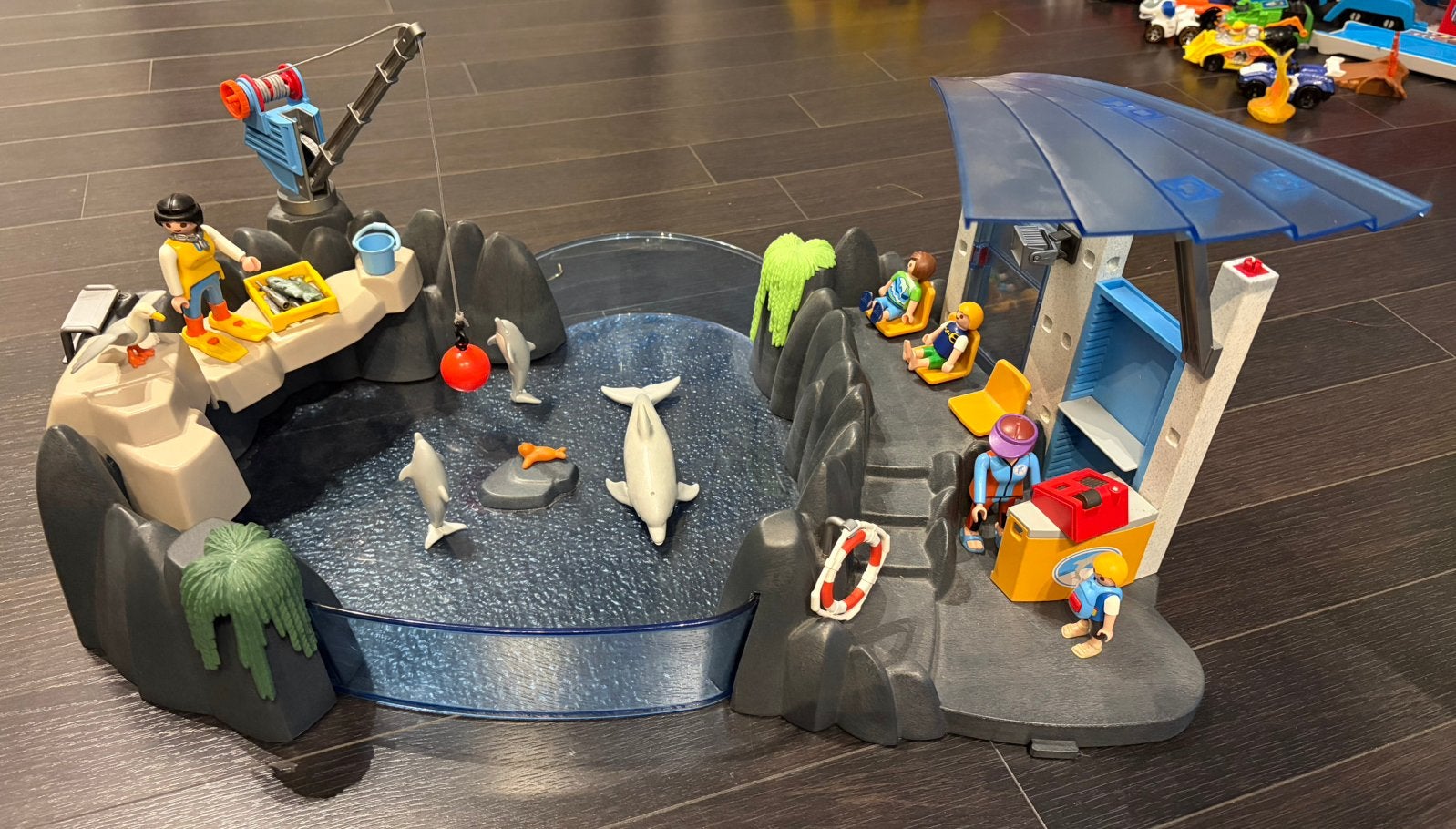 Playmobil dolfinarium, Kinderen en Baby's, Ophalen, Zo goed als nieuw