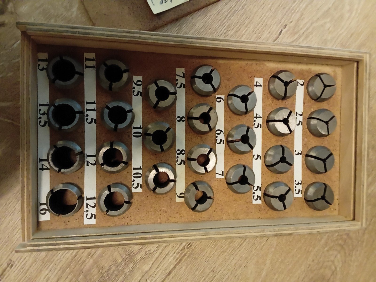 26 spantang voor freesmachine diameter 21,30 mm H 20 mm