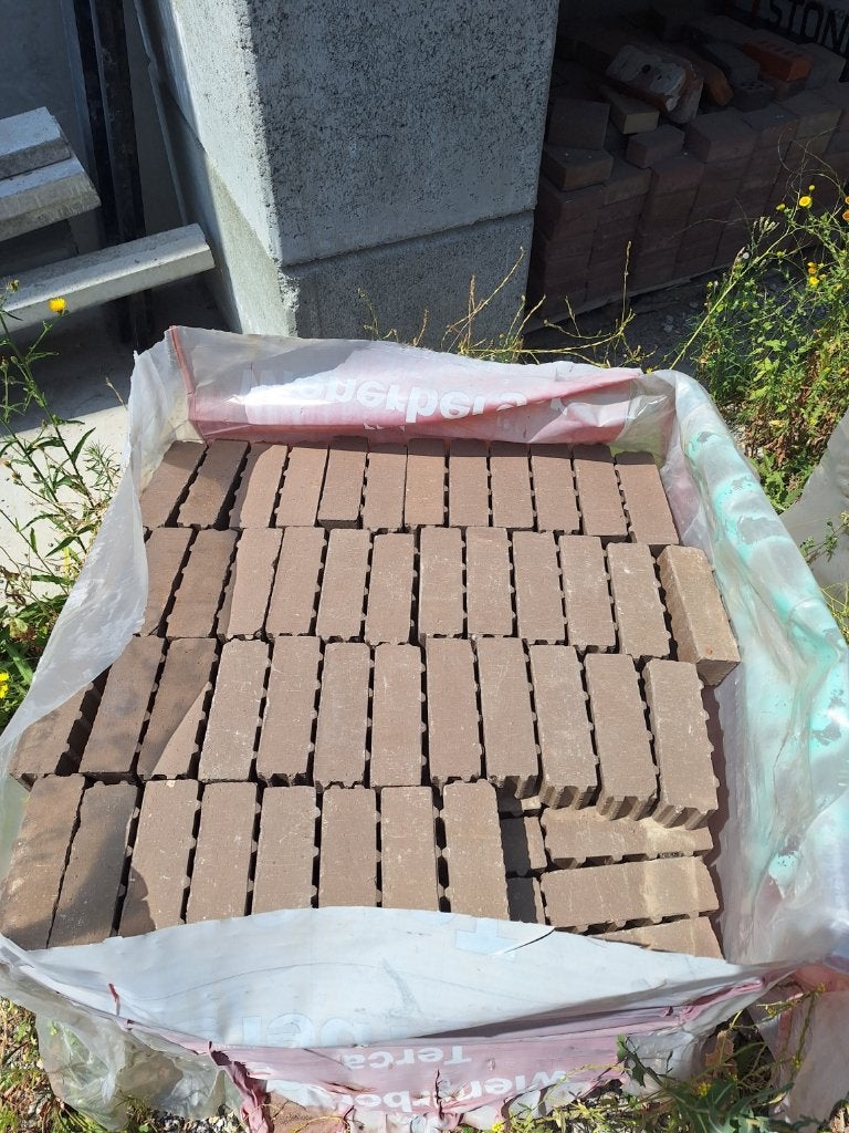 Waterpasserende kleiklinkers Passaqua Selda (Wienerberger), Tuin en Terras, Ophalen, Keramiek, Klinkers, Nieuw