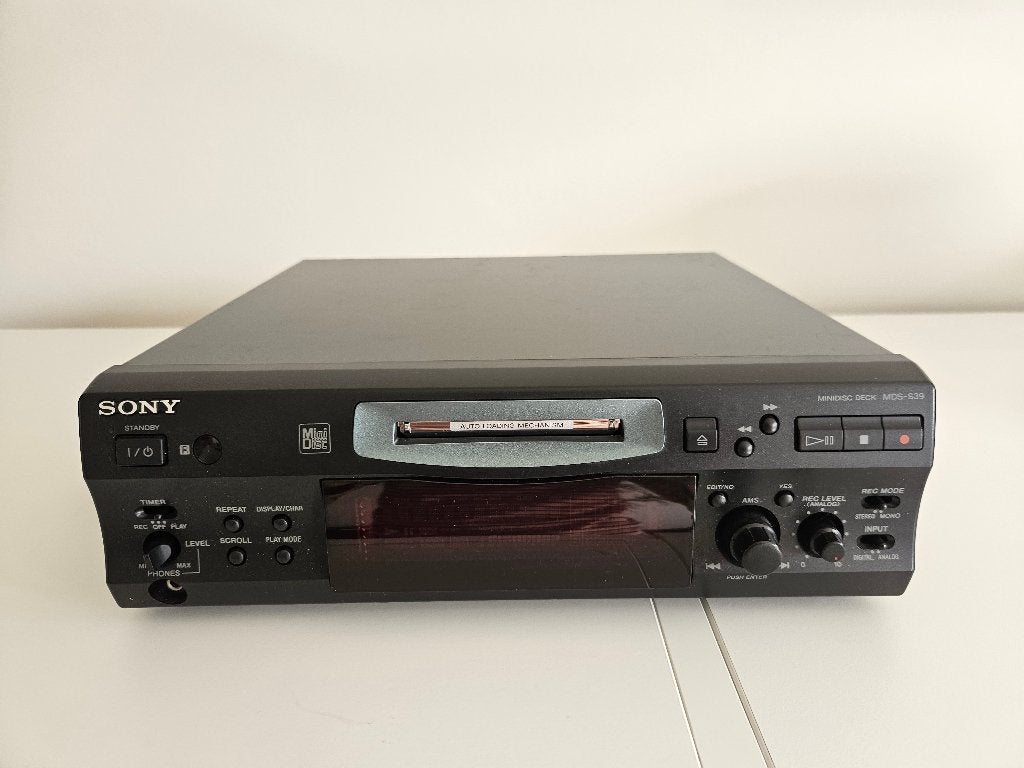 Enregistreur mini-disque SONY MDS - S39, TV, Hi-fi & Vidéo, Walkman, Discman & Lecteurs de MiniDisc, Enregistreur MiniDisc, Enlèvement ou Envoi