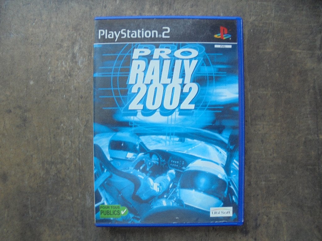 Pro Rally 2002 voor PS2 (zie foto's), Gebruikt, 1 speler, Racen en Vliegen, Ophalen of Verzenden