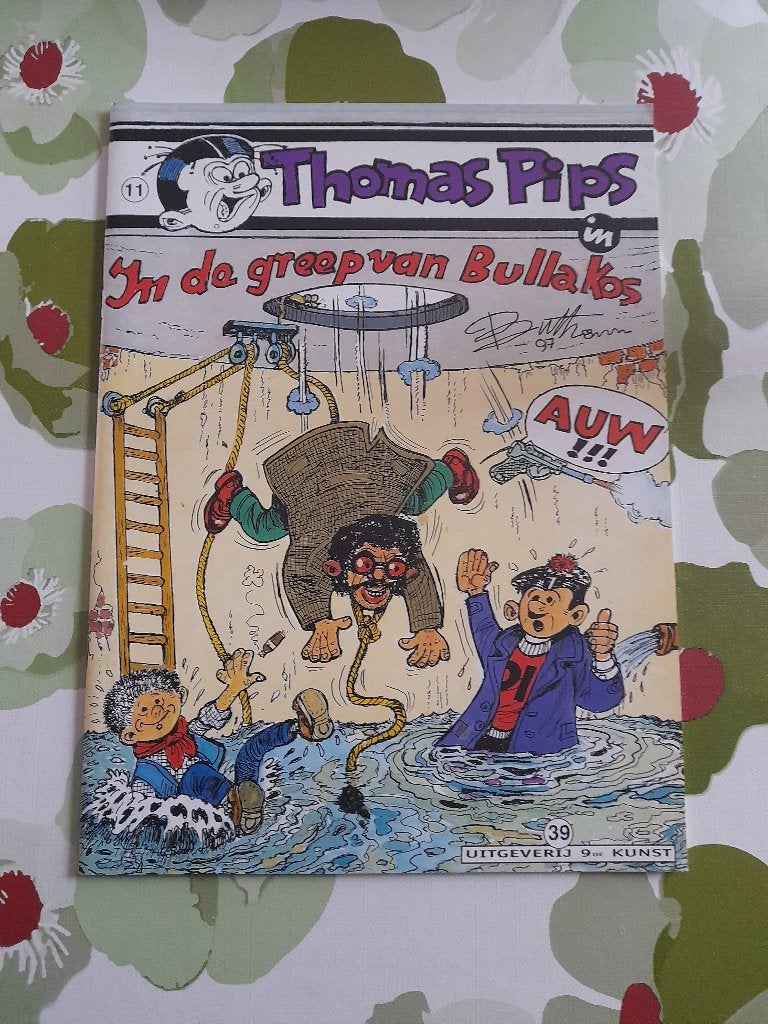Thomas Pips nr 39 "In de greep van Bullakos"eerste druk 2001, Boeken, Stripverhalen, Ophalen of Verzenden, Nieuw