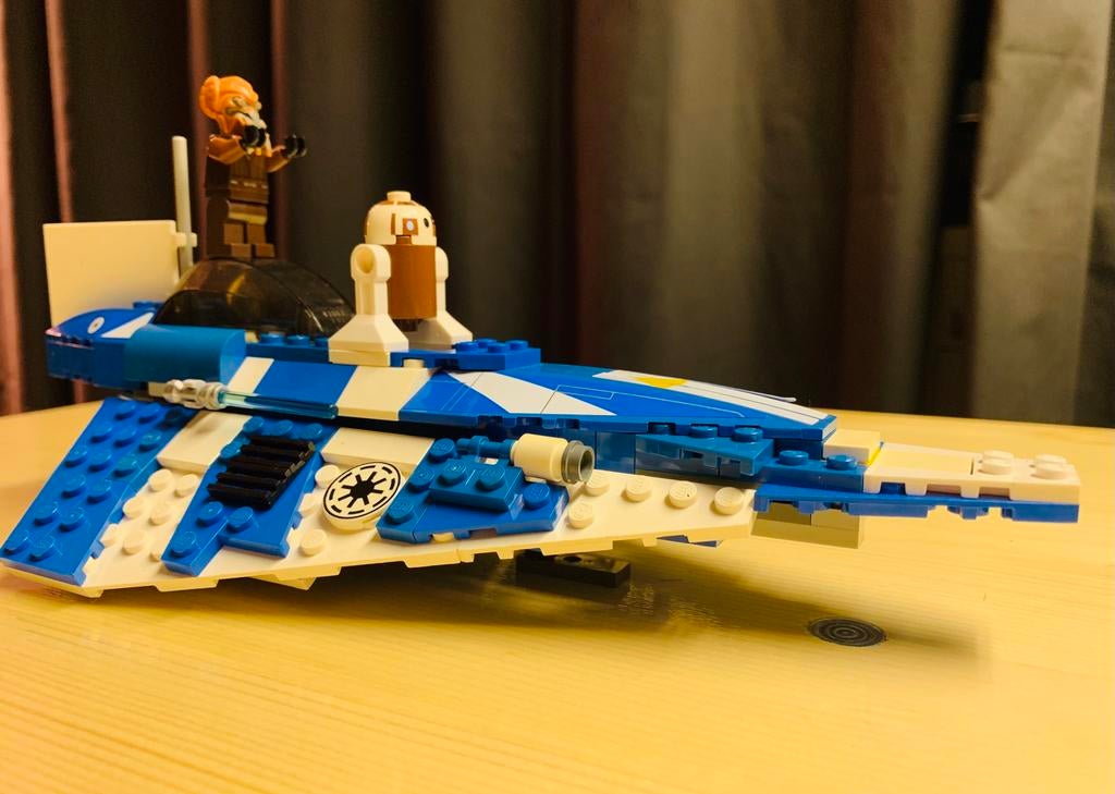 Lego Star Wars - Plo Koon’s Jedi Starfighter - 8093, Kinderen en Baby's, Speelgoed | Duplo en Lego, Ophalen, Gebruikt, Star Wars