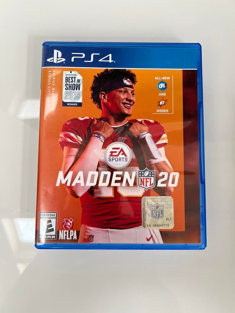 Madden 2020 (PS4), Enlèvement, Comme neuf