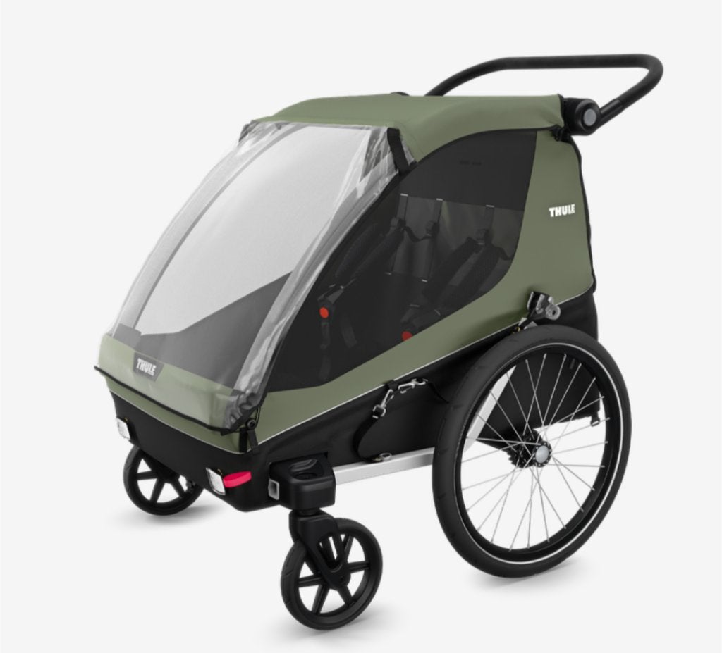 Fietskar Thule Courier, Vélos & Vélomoteurs, Enlèvement, Neuf, Remorque pour enfant