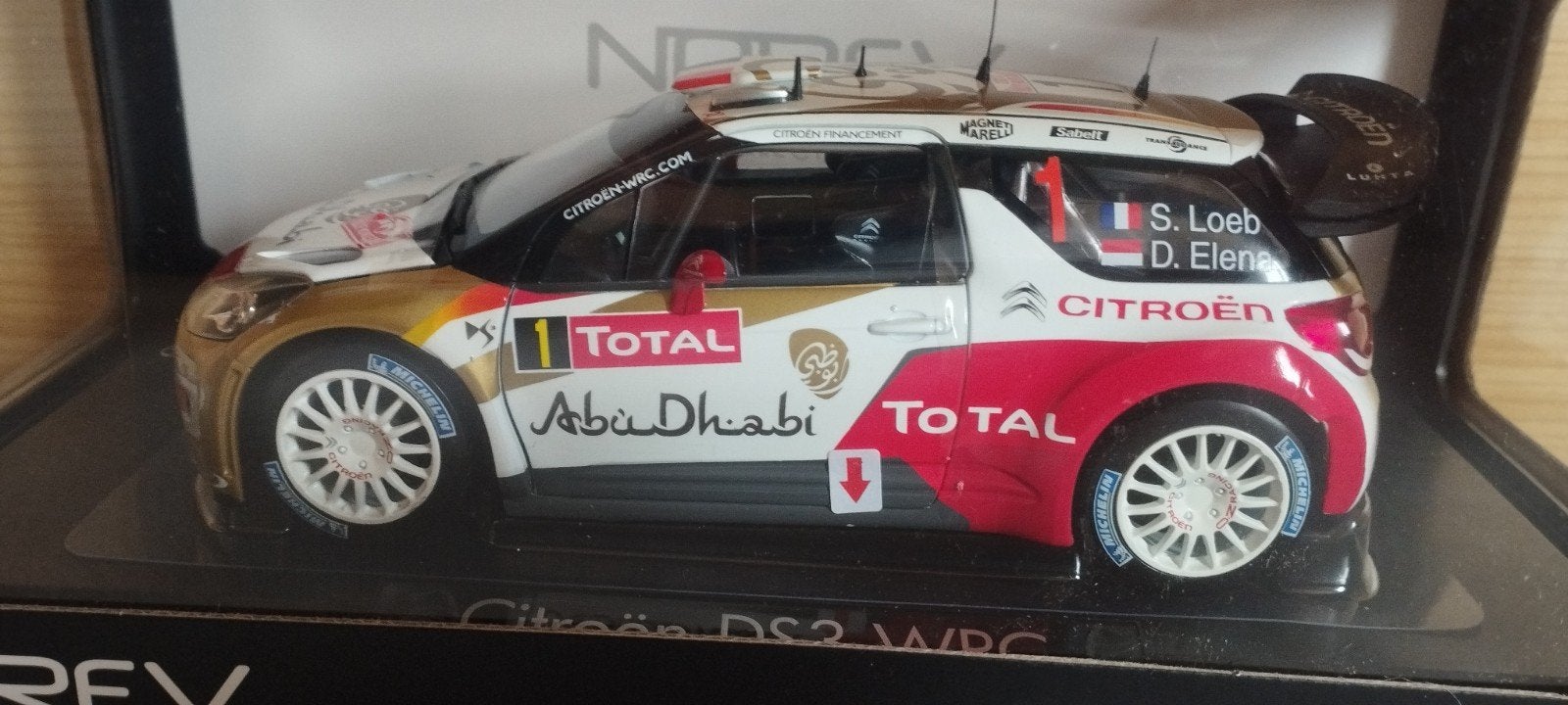 citroen ds3 wrc, Hobby en Vrije tijd, Modelauto's | 1:18, Ophalen of Verzenden, Nieuw, Auto, Norev