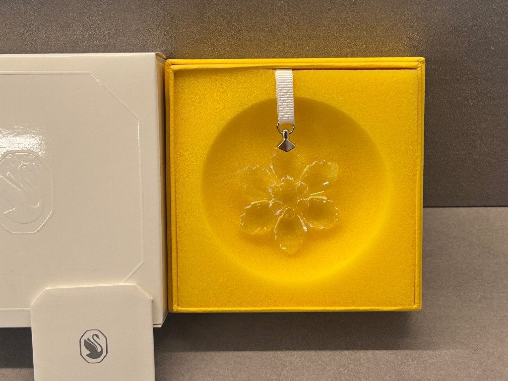 Swarovski Kerst Ornament sneeuwvlok, Zeer zeldzaam,Prototype, Ophalen of Verzenden, Nieuw, Figuurtje