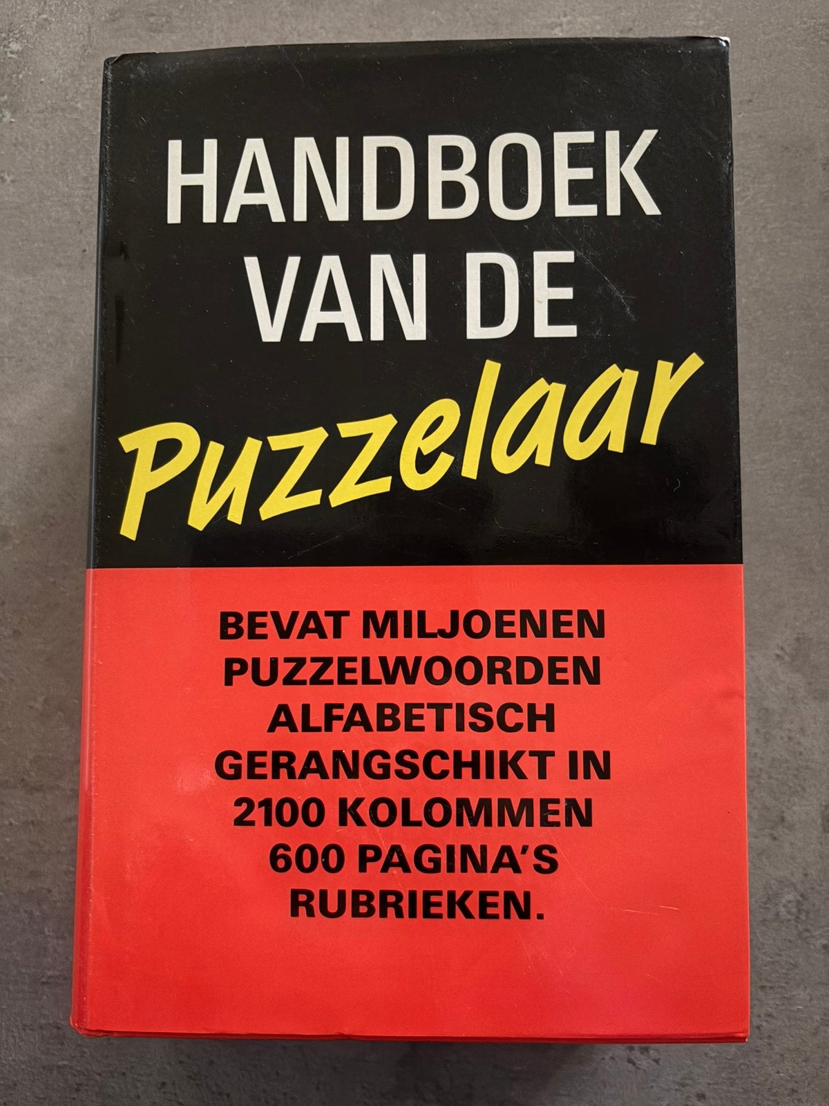 H.C. van den Welberg - Handboek van de puzzelaar, druk 1993, Boeken, Ophalen of Verzenden, Zo goed als nieuw, H.C. van den Welberg