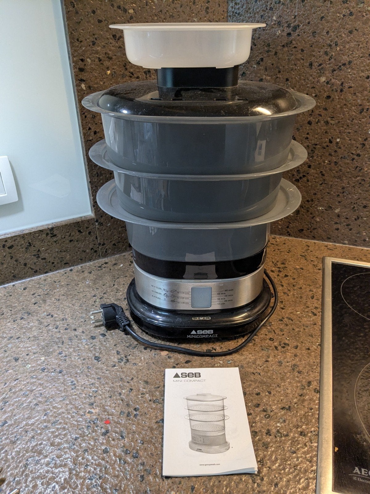 Seb Mini Compact Stoomkoker: Compleet met handleiding (Werkt, Ophalen, Gebruikt