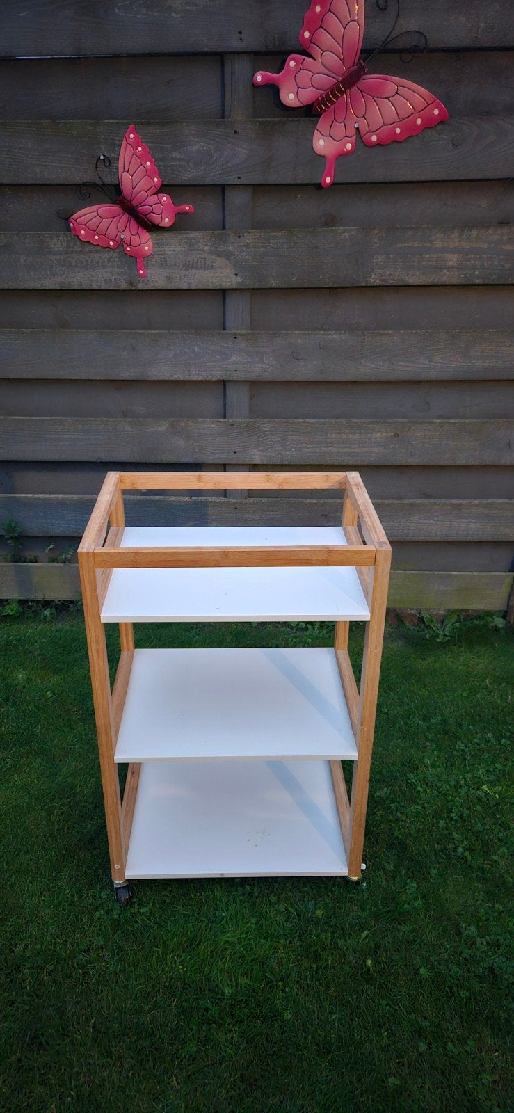 Houten trolley..karretje, Enlèvement