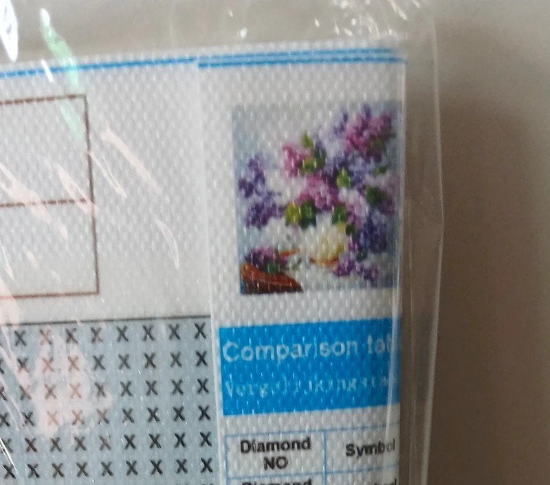Zolder opruiming! Diamond painting boeket 40 op 40cm Nieuw, Ophalen, Diamond painting, Nieuw, Natuur en Bloemen