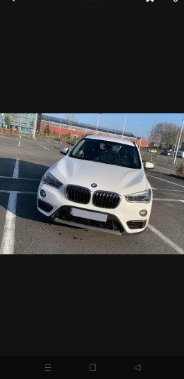 BMW x1, Auto's, X1, Stof, Dakrails, Wit