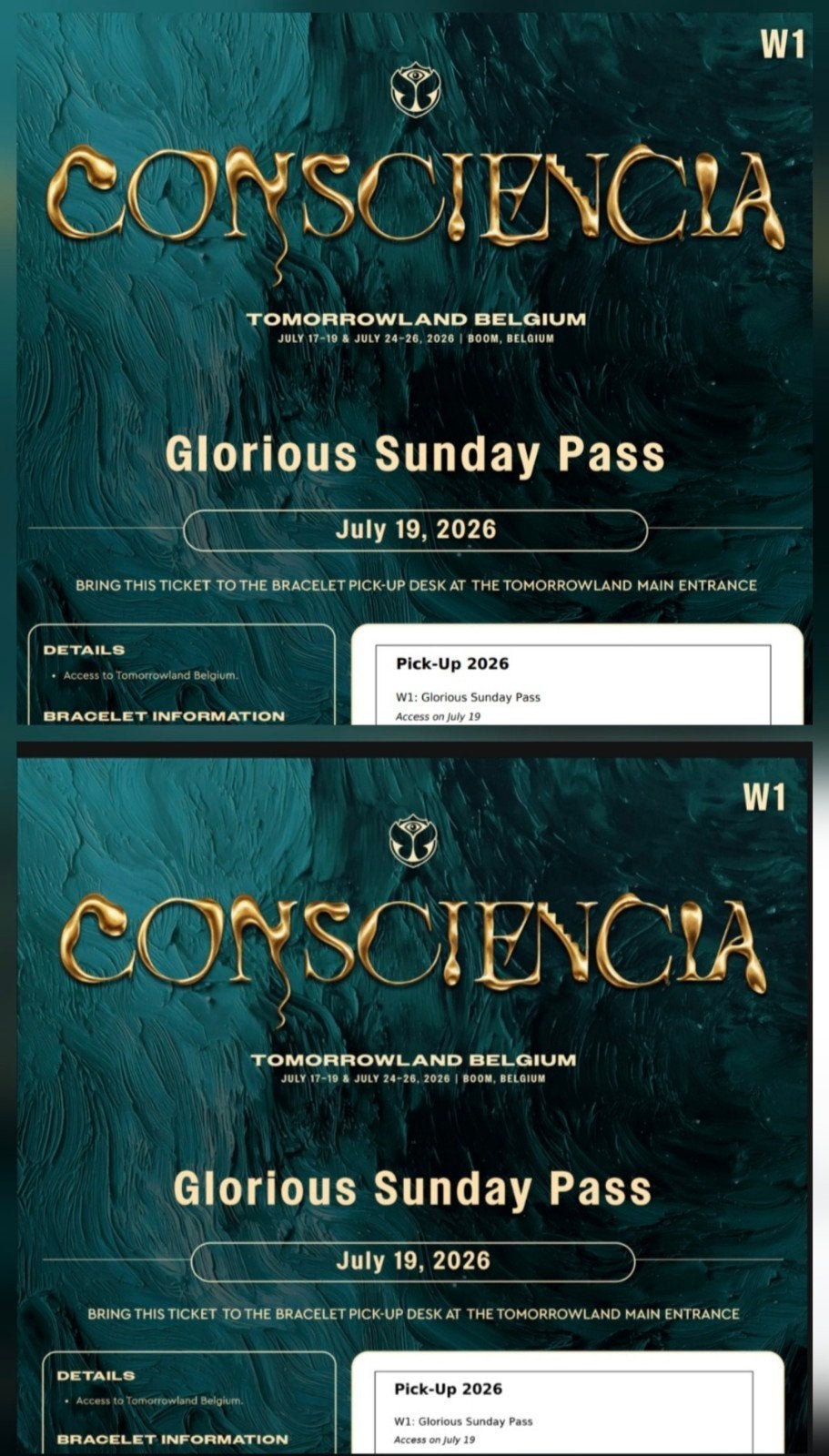 Tomorrowland W1