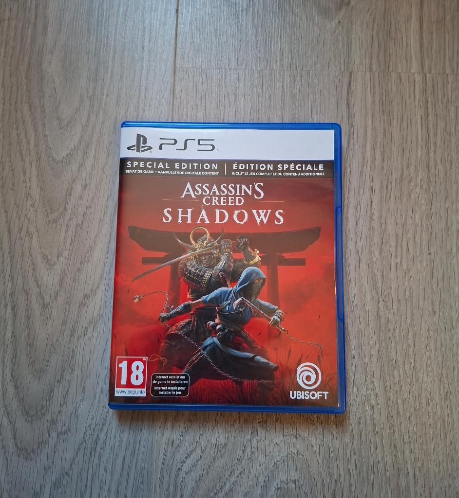 Assassin's Creed Shadows, Games en Spelcomputers, Games | Sony PlayStation 5, Ophalen, Zo goed als nieuw