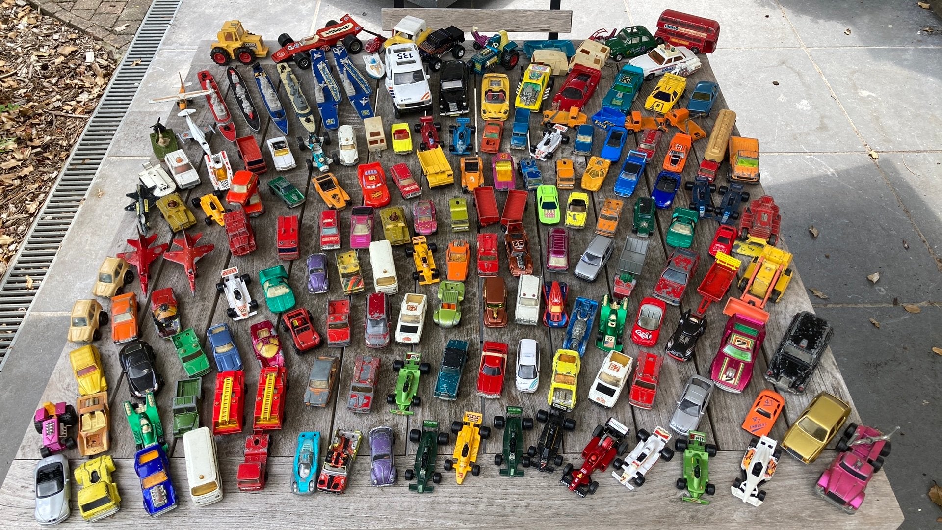 Groot Lot Vintage Matchbox & Majorette (Jaren '70) – 121 St, Collections, Enlèvement, Utilisé