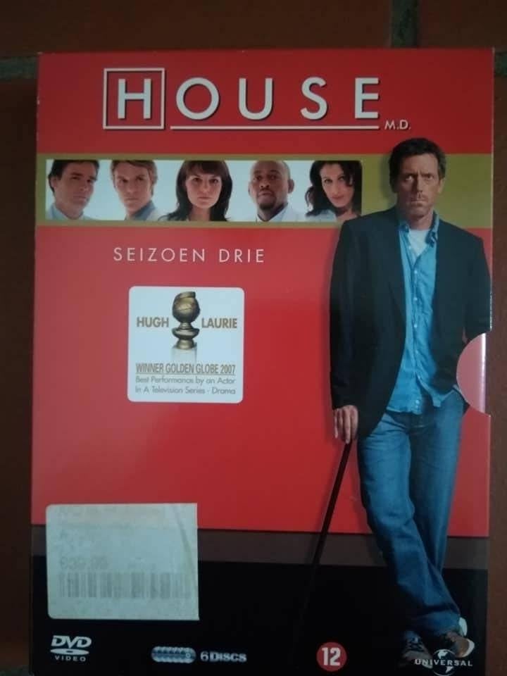 dvd boxen Dr House, Saison 1, Enlèvement ou Envoi, Anglais, Drame