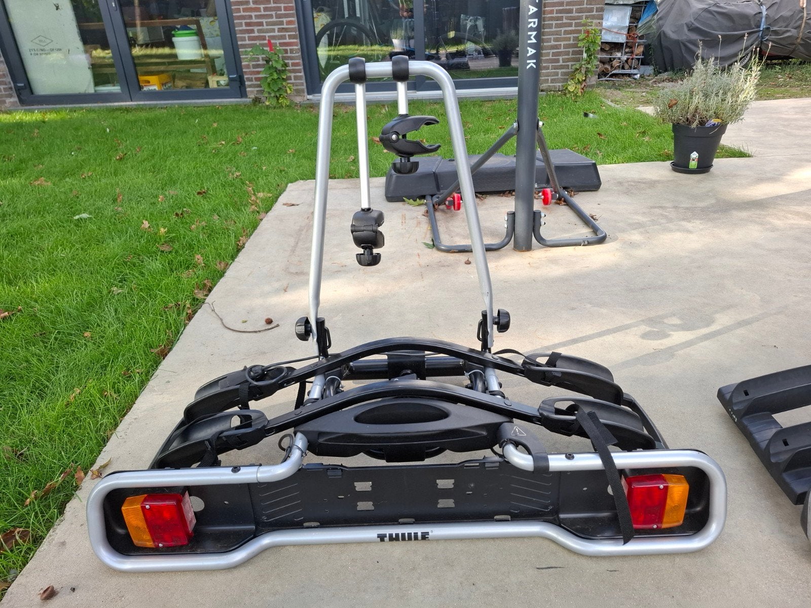 Thule fietsdrager Thule Euroride 941 voor 2 fietsen, Support d'attelage, 2 vélos, Pneus larges, Enlèvement