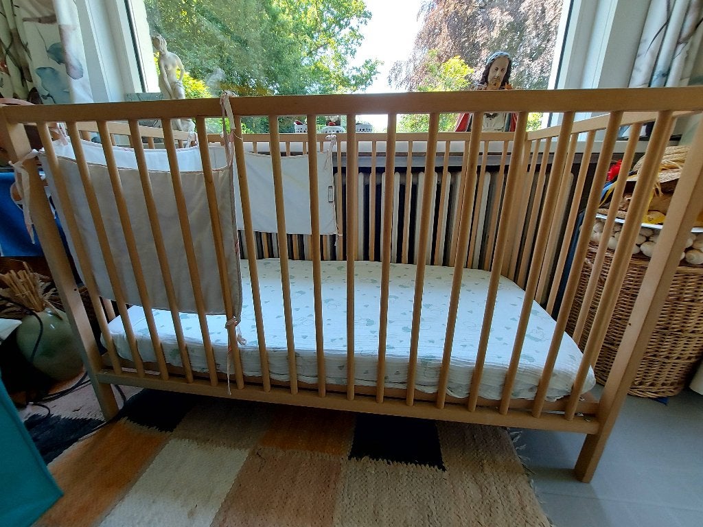 Kinderbed babybed, Kinderen en Baby's, Ophalen, Gebruikt, Matras