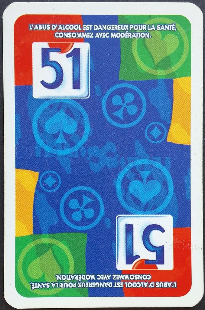 1 Speelkaart  Pastis 51, Collections, Enlèvement ou Envoi