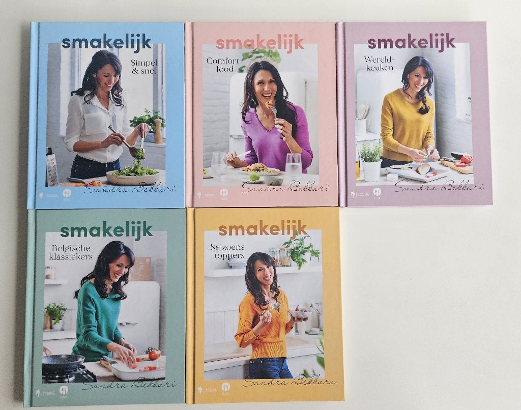 15 Sandra Bekkari kookboeken:Tast Toe,Smakelijk,Summer Vibes, Ophalen of Verzenden