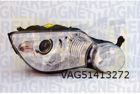 Skoda Yeti (-1/14) Koplamp Rechts (HID met actieve bochtverl, -, Verzenden, -, Nieuw
