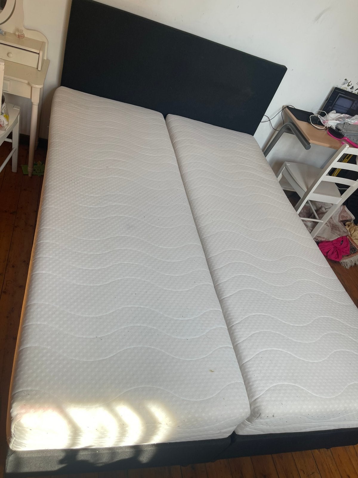 Boxspring 140x200, Ophalen, Zo goed als nieuw