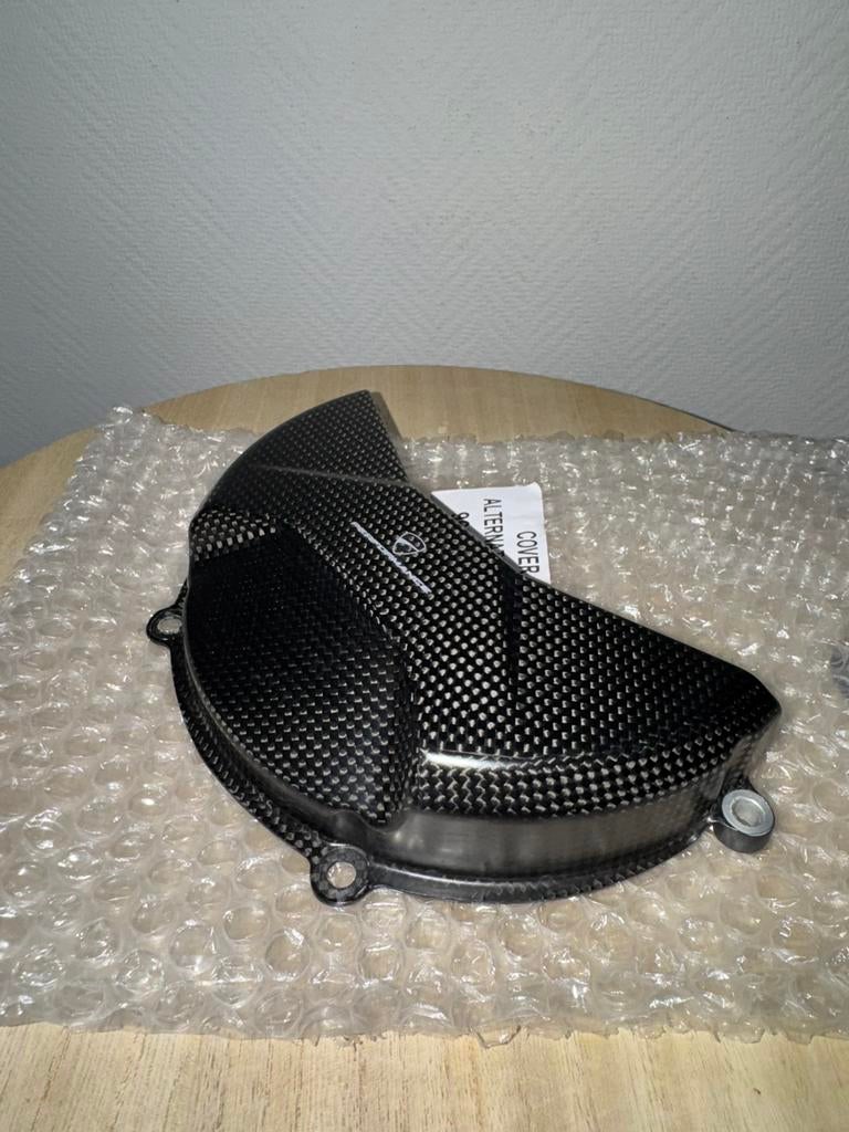 Ducati Performance carbon clutch cover, Motoren, Ophalen of Verzenden, Gebruikt